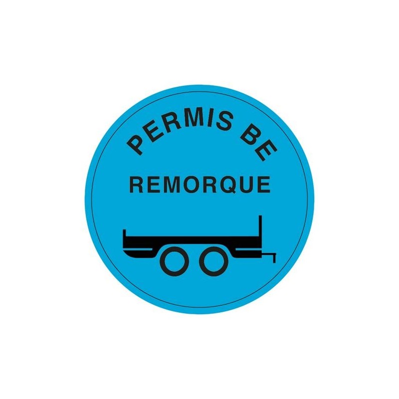 Permis Remorque BE